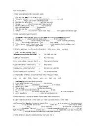 English Worksheet: Sipmle Past Exercises