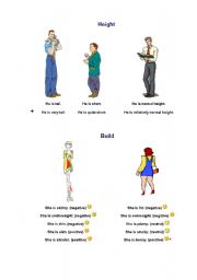 English Worksheet: appearance flashcard