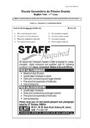 English Worksheet: Classified ads Test