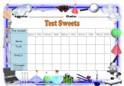 English worksheet: Testing sweet