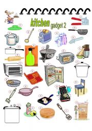 KITCHEN GADGET 2, 2PAGES, KEY INCLUDED