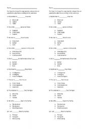 English Worksheet: Comparative and Superlative exercise