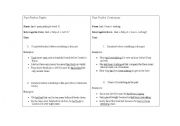 English worksheet: Past Perfect and Continuous