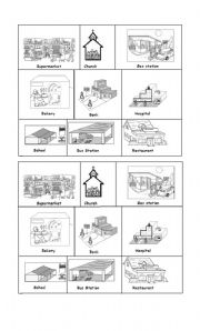 English Worksheet: Community services