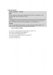 English Worksheet: Simple Present