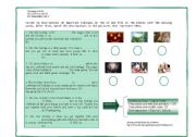 English Worksheet: Listening activity - Holidays in the U.S.