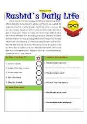 English Worksheet: Reading for Kids