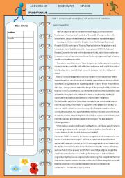 Citizenship and civic responsibilities. Reading comprehension. Role Models. Episode 2 (ADEC THEME)