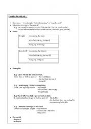 English Worksheet: Conjunctions-Although/Despite