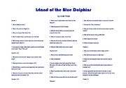 English Worksheet: Island of the Blue Dolphins