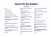 English worksheet: Island of the Blue Dolphins