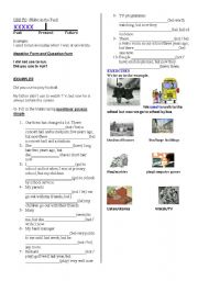 English Worksheet: 