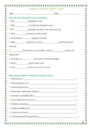 English worksheet:  Grammar worksheet