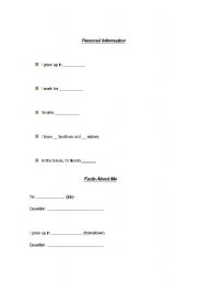 English Worksheet: Welcome to English Class!