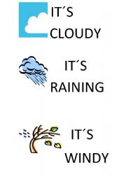 English Worksheet: Weather