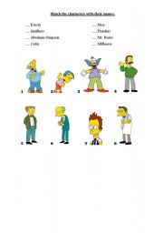 English Worksheet: The Simpsons Movie - Worksheet - Page 3