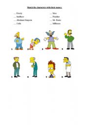 English worksheet: The Simpsons Movie - Worksheet - Page 3