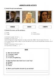 LABYRINTH MOVIE ACTIVITY PART 1