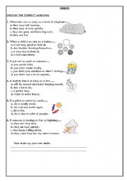 English Worksheet: similes