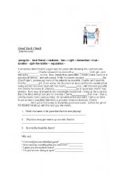 English worksheet: Good luck chuck