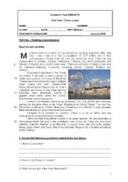 English Worksheet: 8th form test