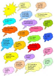 English Worksheet: Intermediate conversation prompts using conditional