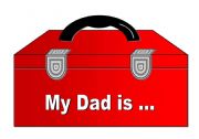 Fathers Day Special (15 Page Document with Fill-In the Blanks Activity, Mobile, Letter Writing Activity, Door Hanger and List of Positive Adjectives)