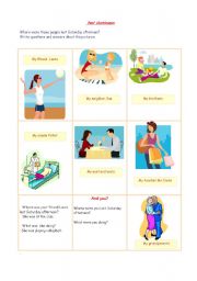 English Worksheet: Past Continuous