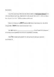 English Worksheet: 