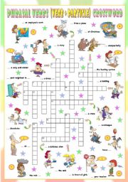 Phrasal Verbs (Thirteenth series). Crossword (Part 3/3)