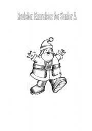 English worksheet: christmas activities for 9-10 year olds