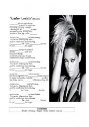 English Worksheet: Russian Roulette (Rihanna)