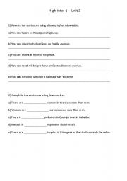 Indirect questions worksheets