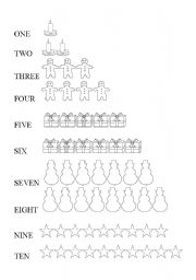 English worksheet: Numbers