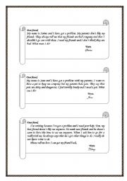 English Worksheet: the text related to 8 th year end term test number 3