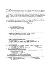 English Worksheet: QUIZ FOR COMMON CORE STUDENTS: BEGINNERS