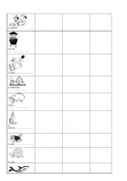 English worksheet: animals and their habitats part 2