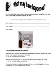 English Worksheet: Detective investigation Part 2