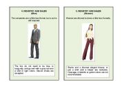 English Worksheet: HOW TO DRESS FOR A JOB INTERVIEW    (Parts 4 and 5)