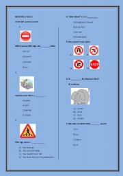 multiple choice about various topics