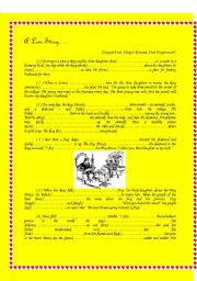 English Worksheet: A Love Story