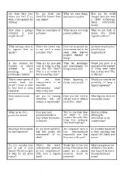 English Worksheet: food for thought