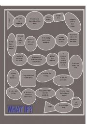 English Worksheet: Conditional Speaking