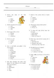 English Worksheet: Garfield 2