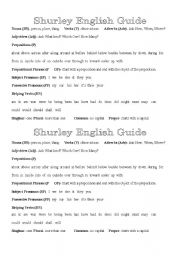 English Worksheet: English Guide