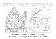 English Worksheet: Christmas