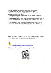 English Worksheet: grammar