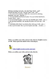 English worksheet: grammar