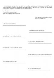 English Worksheet: present perfect tense