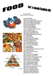 English Worksheet: Revision series 08 - Food